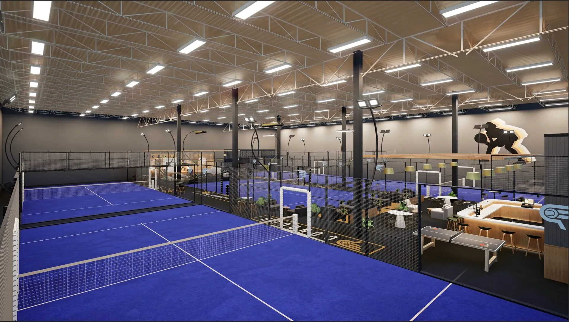 Padel Court Installation Workshop